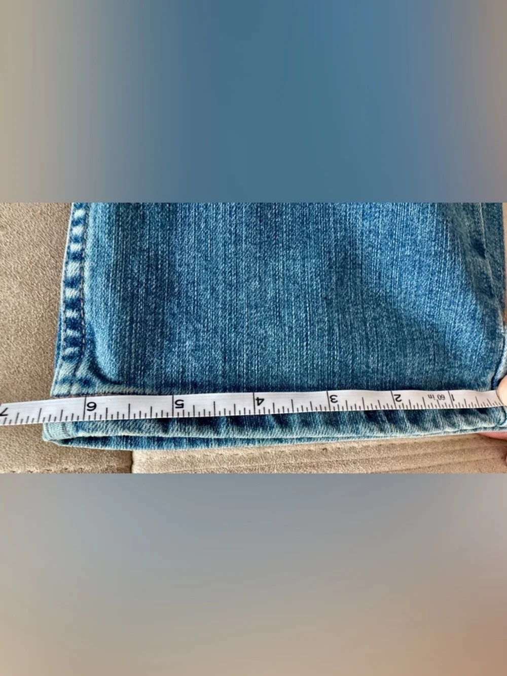 PAIGE Lennox Jeans‎ Mens 33 Slim Fit Derrik Blue Stretch Denim